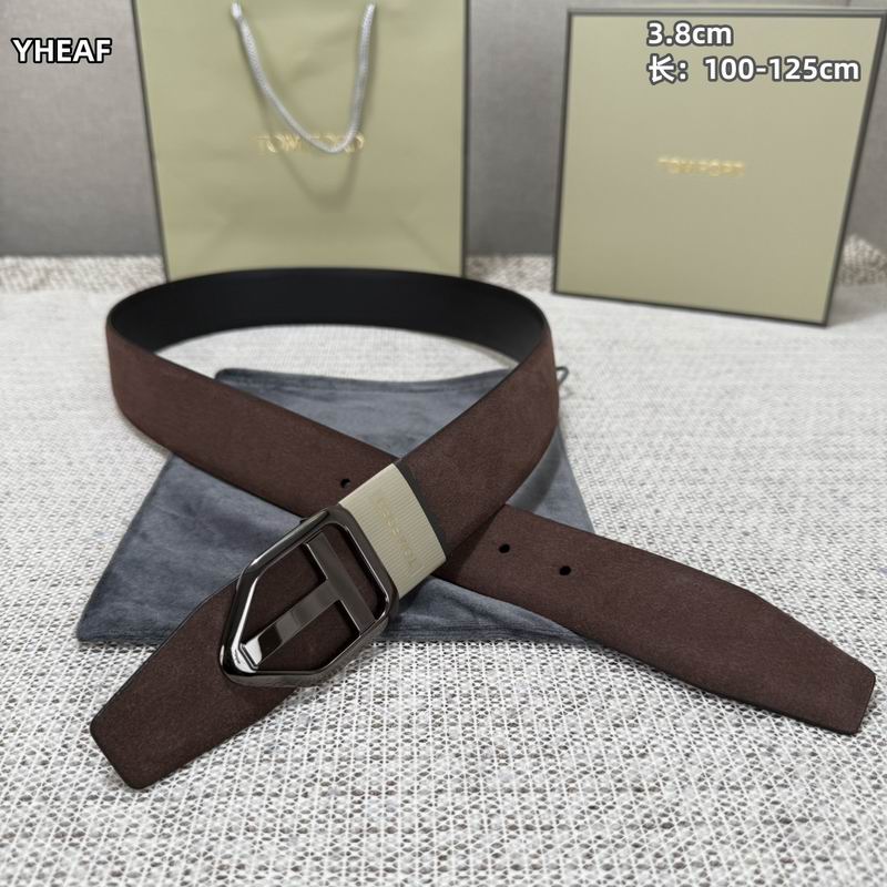 Tom Ford belt 38mmX100-125cm 8L (249)