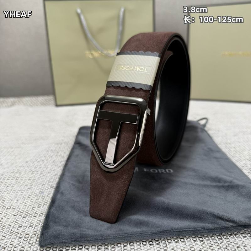 Tom Ford belt 38mmX100-125cm 8L (252)