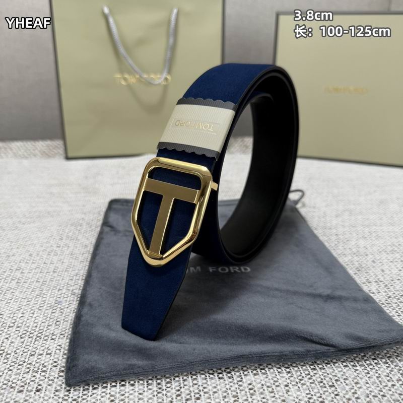 Tom Ford belt 38mmX100-125cm 8L (257)