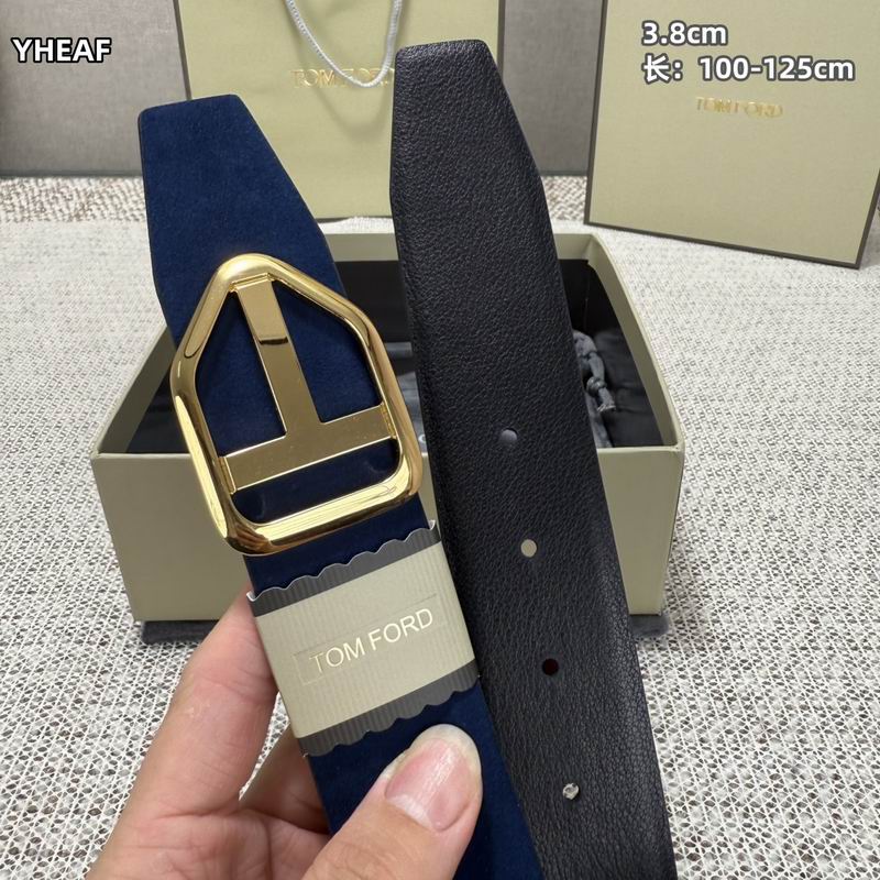 Tom Ford belt 38mmX100-125cm 8L (261)