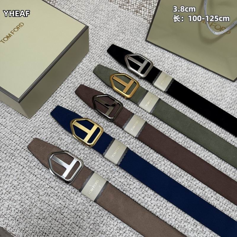 Tom Ford belt 38mmX100-125cm 8L (262)