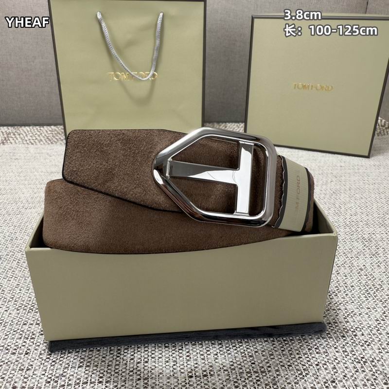 Tom Ford belt 38mmX100-125cm 8L (264)