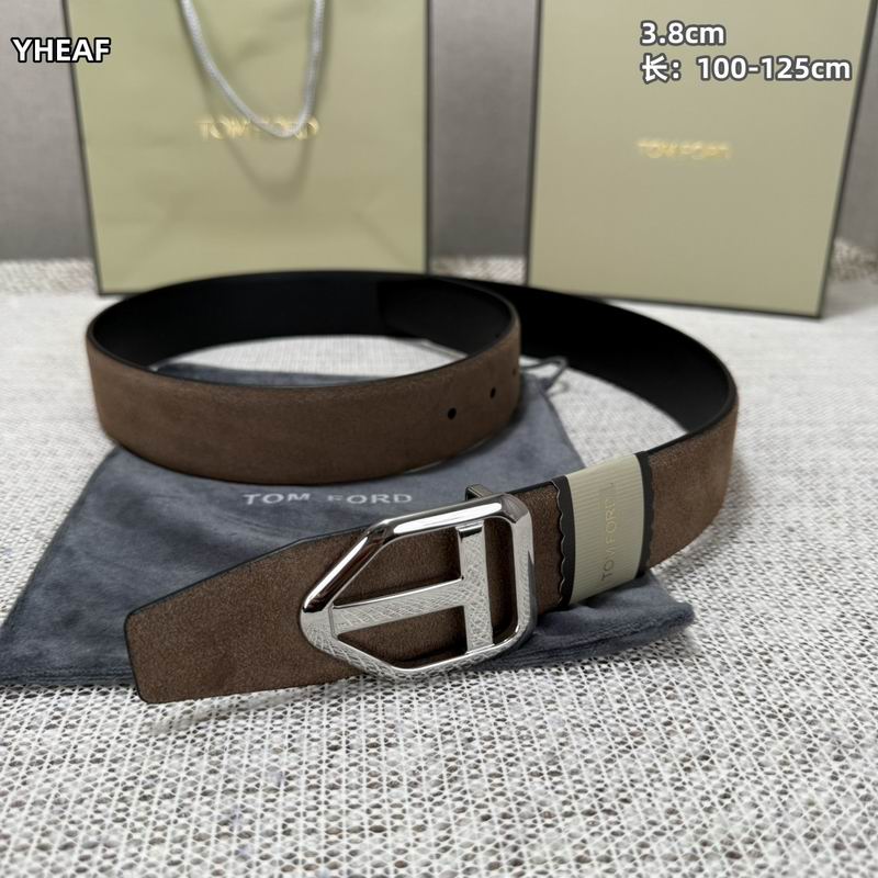 Tom Ford belt 38mmX100-125cm 8L (266)