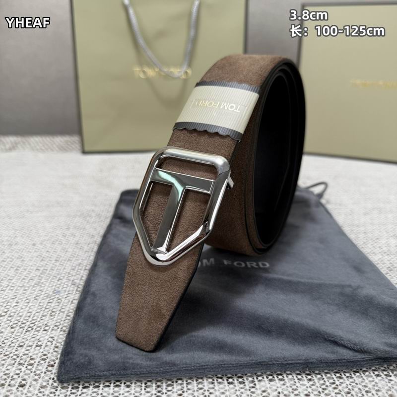 Tom Ford belt 38mmX100-125cm 8L (269)