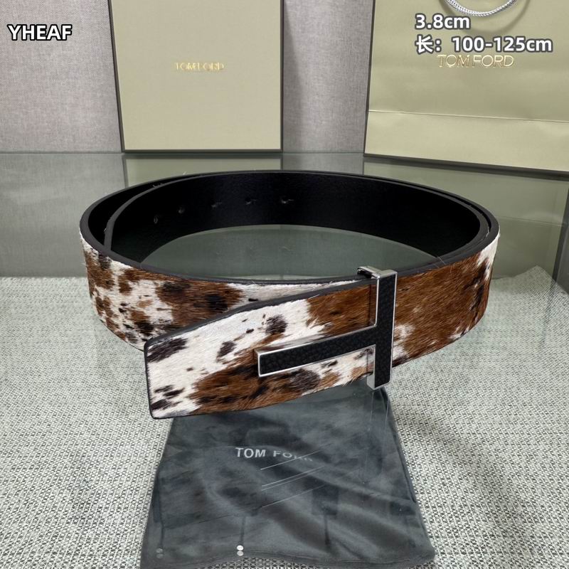 Tom Ford belt 38mmX100-125cm 8L (281)