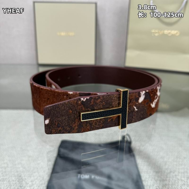 Tom Ford belt 38mmX100-125cm 8L (290)