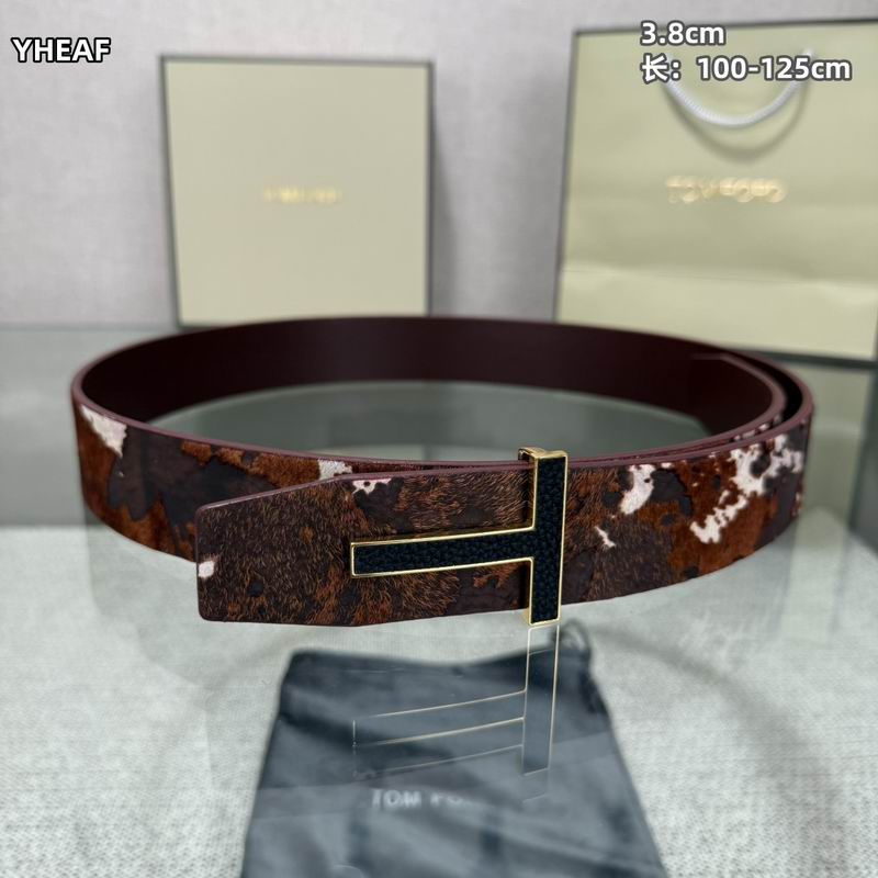 Tom Ford belt 38mmX100-125cm 8L (291)