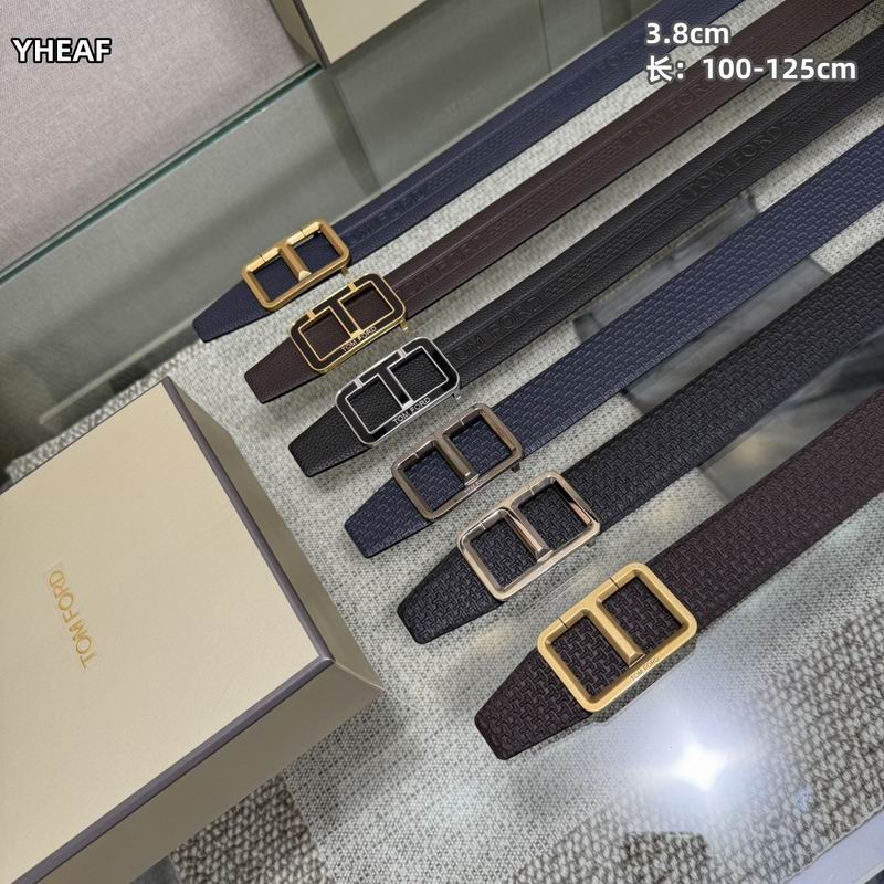 Tom Ford belt 38mmX100-125cm 8L (295)