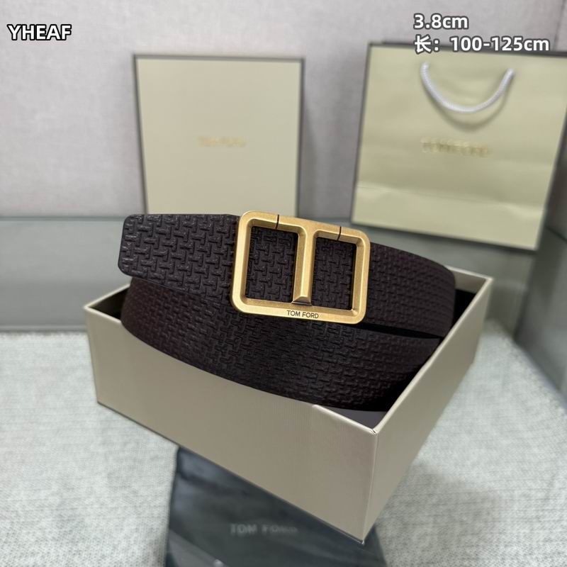 Tom Ford belt 38mmX100-125cm 8L (317)