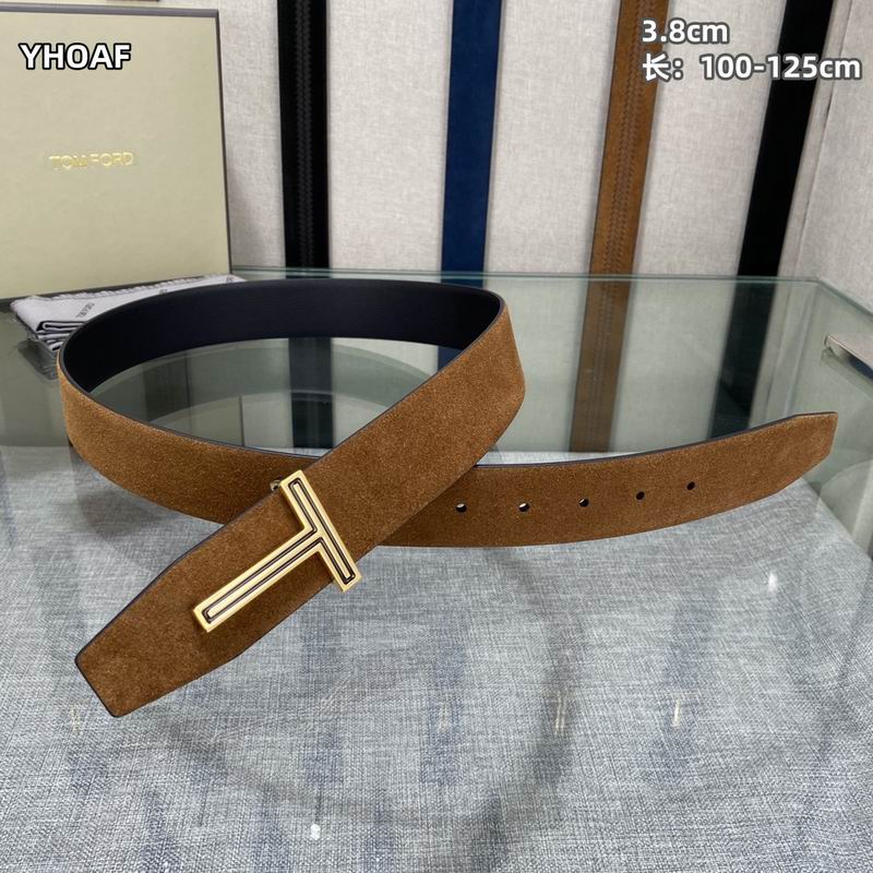 Tom Ford belt 38mmX100-125cm 8L (363)