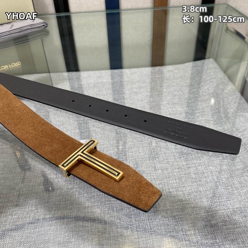 Tom Ford belt 38mmX100-125cm 8L (364)