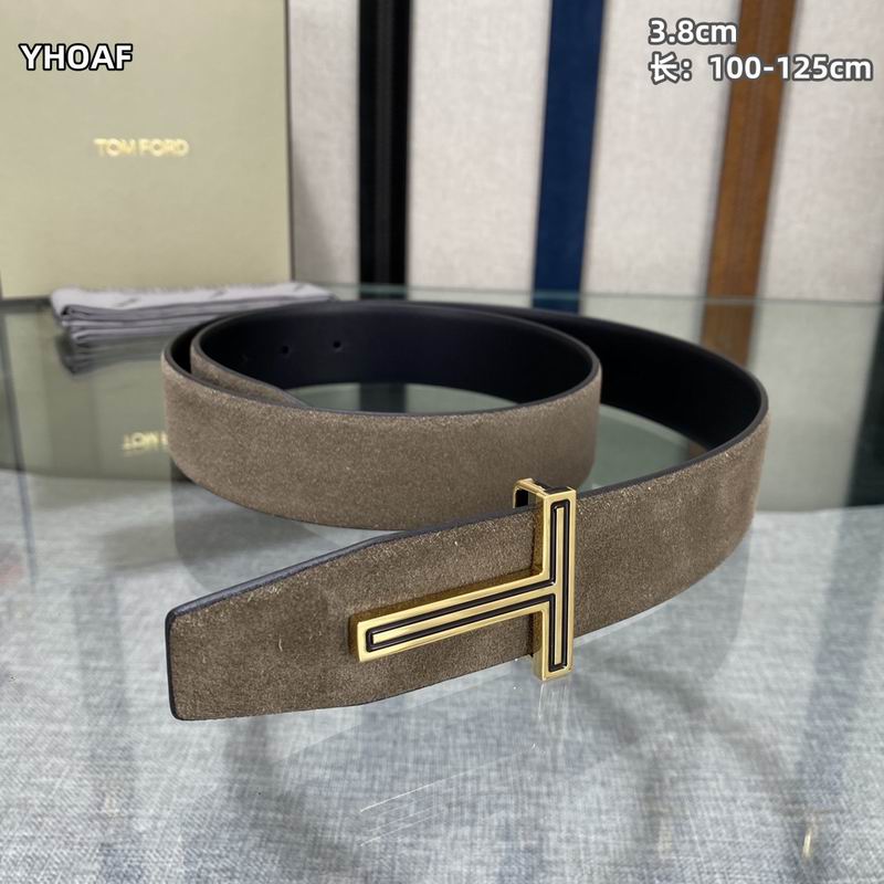 Tom Ford belt 38mmX100-125cm 8L (371)