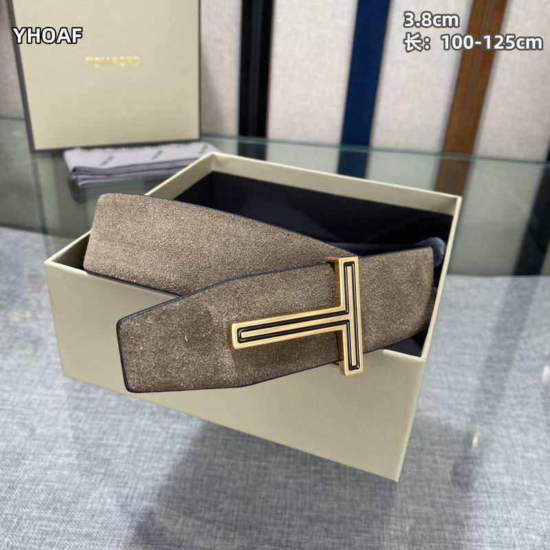 Tom Ford belt 38mmX100-125cm 8L (372)