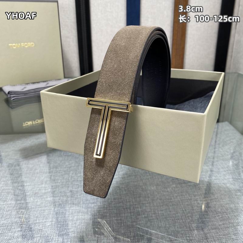 Tom Ford belt 38mmX100-125cm 8L (374)