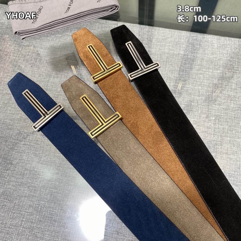 Tom Ford belt 38mmX100-125cm 8L (375)