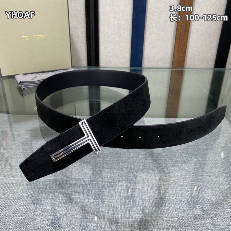 Tom Ford belt 38mmX100-125cm 8L (377)