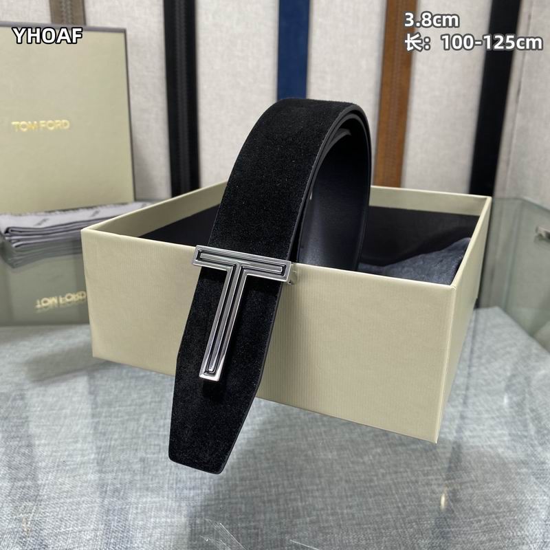 Tom Ford belt 38mmX100-125cm 8L (379)
