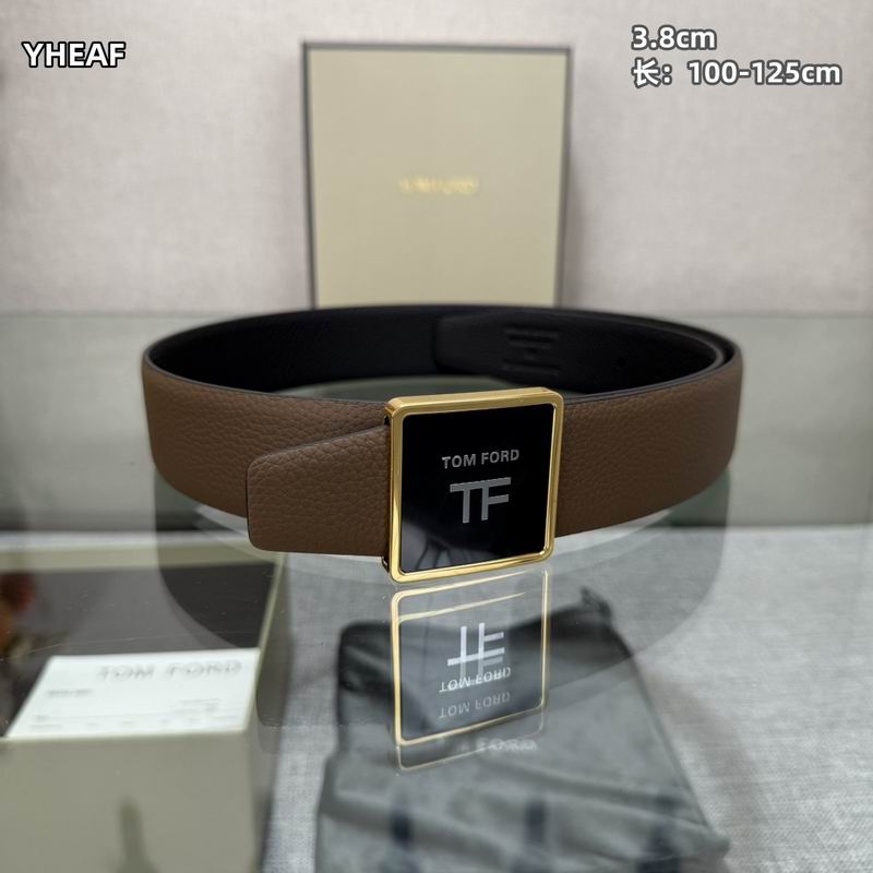 Tom Ford belt 38mmX100-125cm 8L (386)