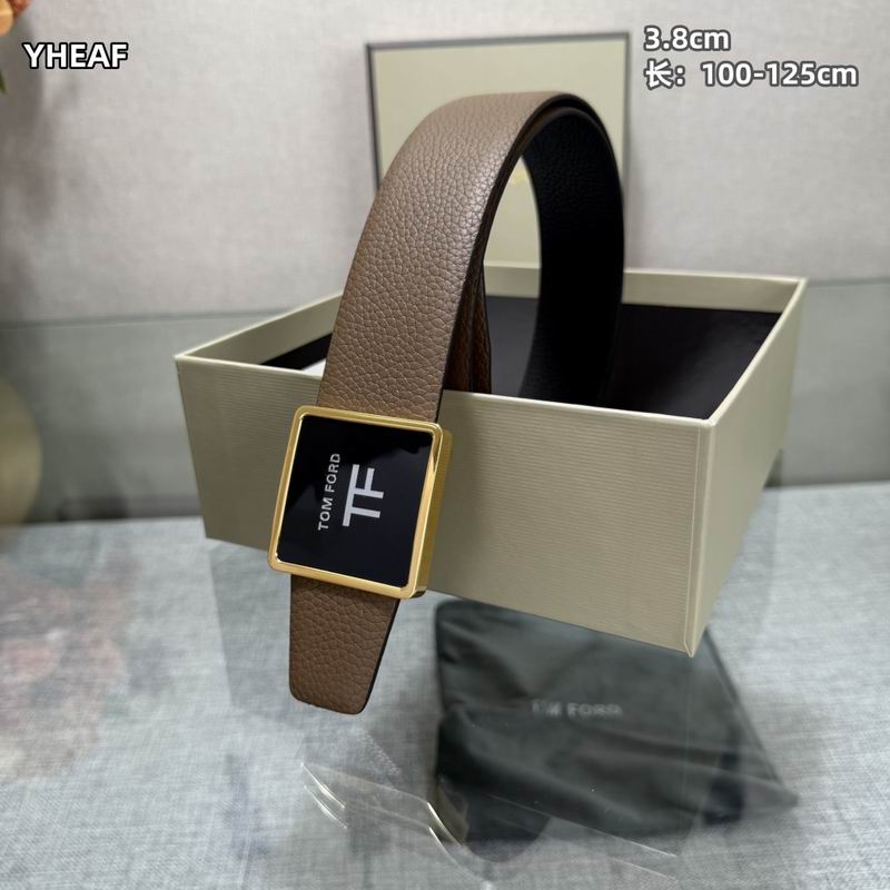 Tom Ford belt 38mmX100-125cm 8L (388)