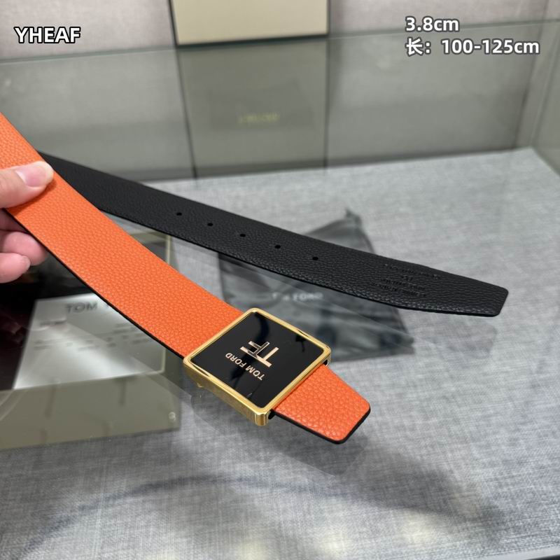 Tom Ford belt 38mmX100-125cm 8L (407)