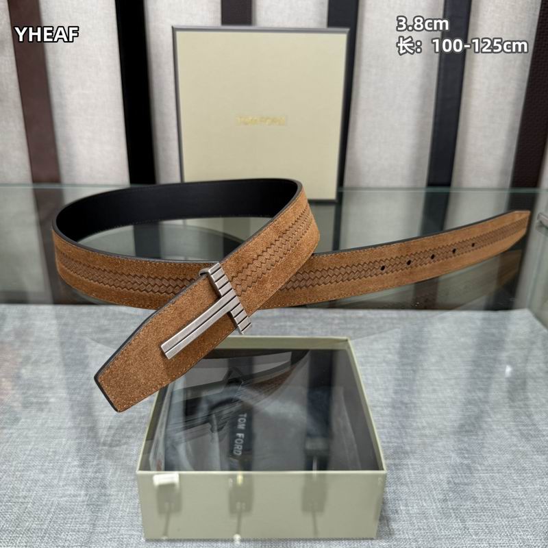 Tom Ford belt 38mmX100-125cm 8L (444)