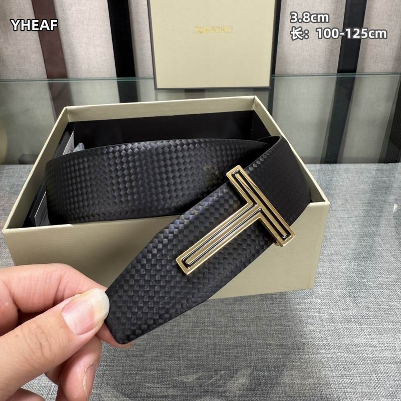 Tom Ford belt 38mmX100-125cm 8L (456)