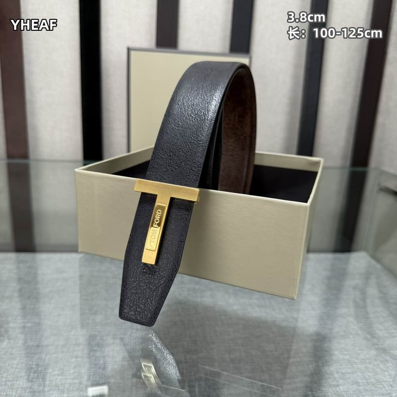 Tom Ford belt 38mmX100-125cm 8L (466)