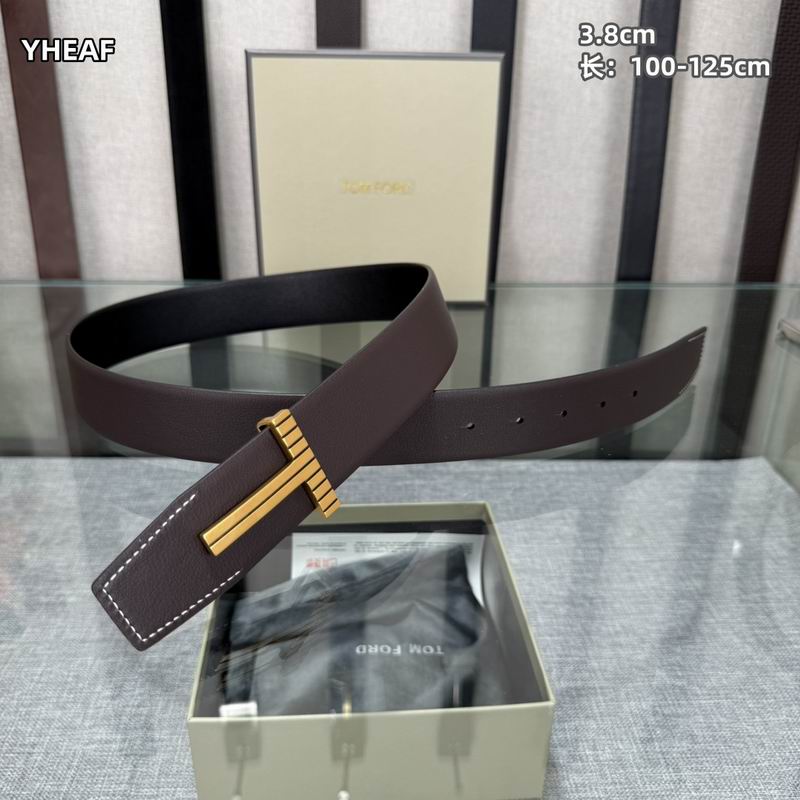 Tom Ford belt 38mmX100-125cm 8L (471)