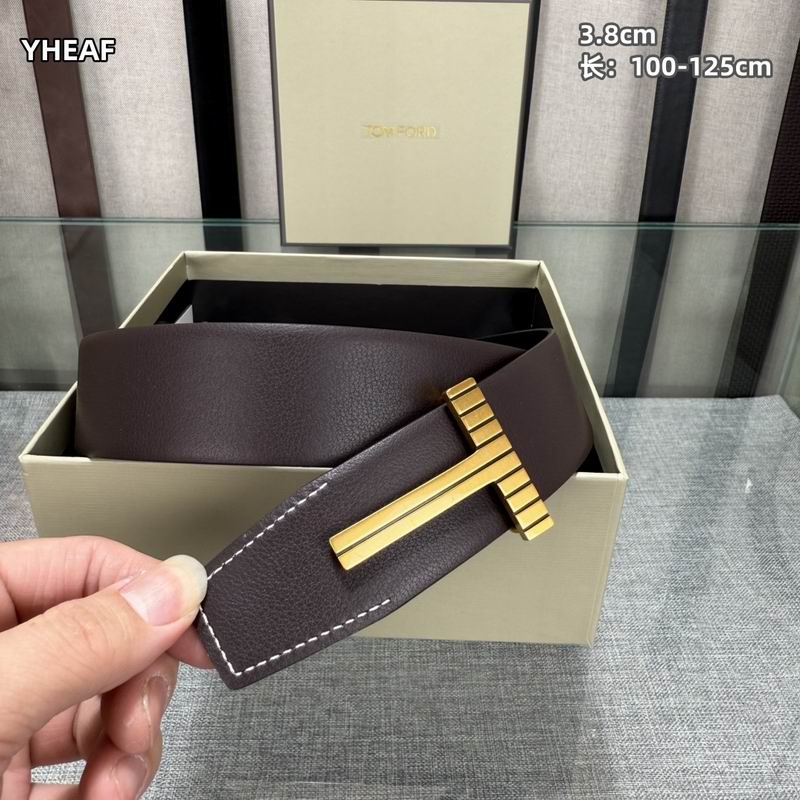 Tom Ford belt 38mmX100-125cm 8L (472)