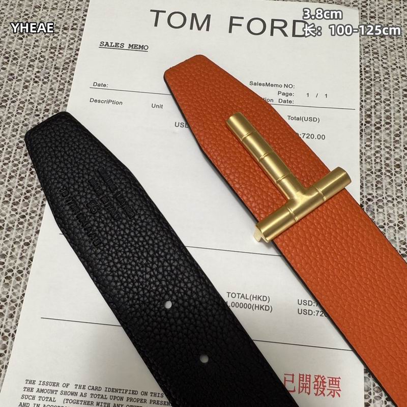 Tom Ford belt 38mmX100-125cm 8L (89)