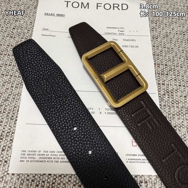 Tom Ford belt 38mmX100-125cm 8L (99)
