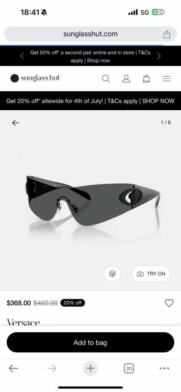 Versace Glasses 08smh61 (1)