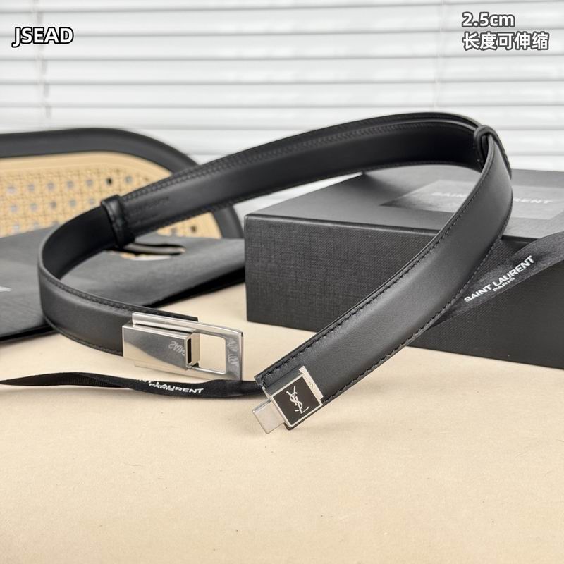YSL belt 25mm伸缩长短8L (10)