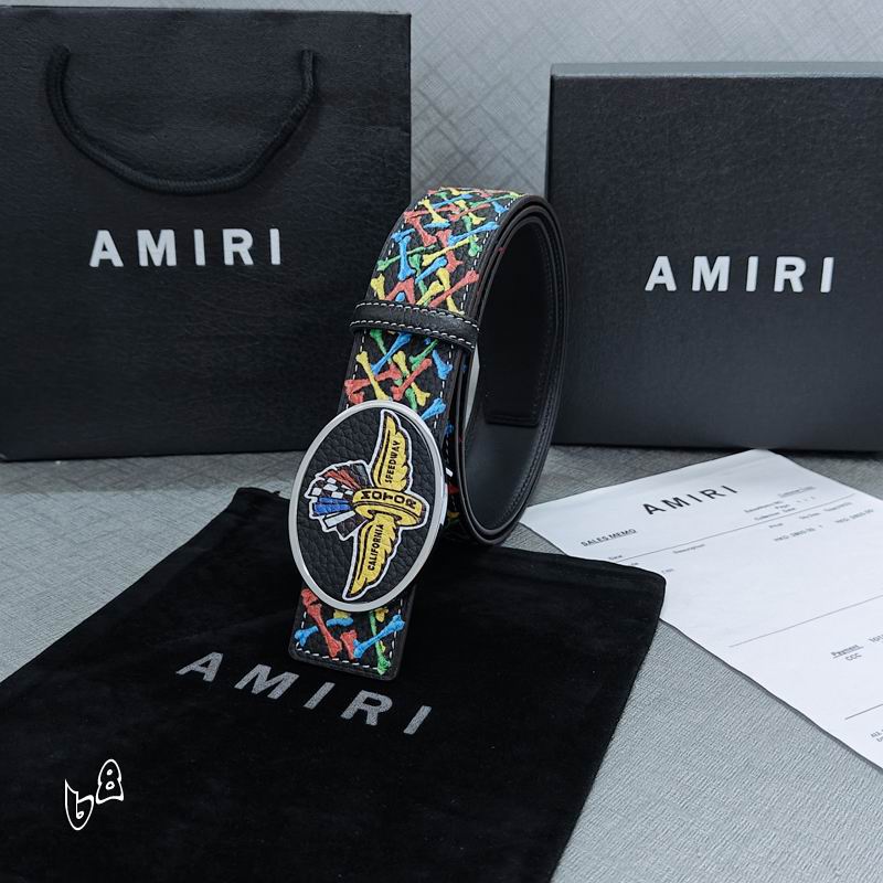 Amiri belt 38mmX90-125cm lb (14)