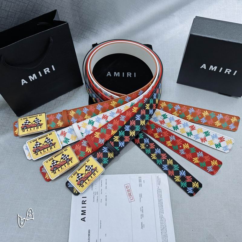 Amiri belt 38mmX90-125cm lb (14)