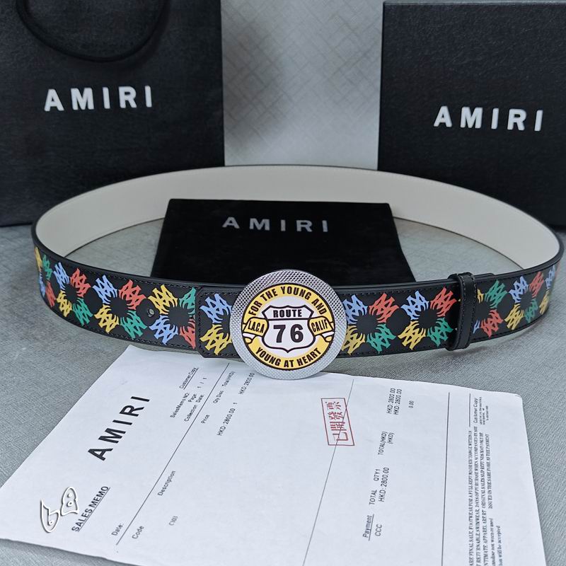 Amiri belt 38mmX90-125cm lb (15)