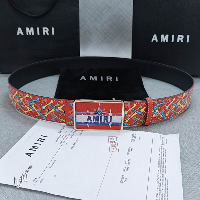Amiri belt 38mmX90-125cm lb (18)