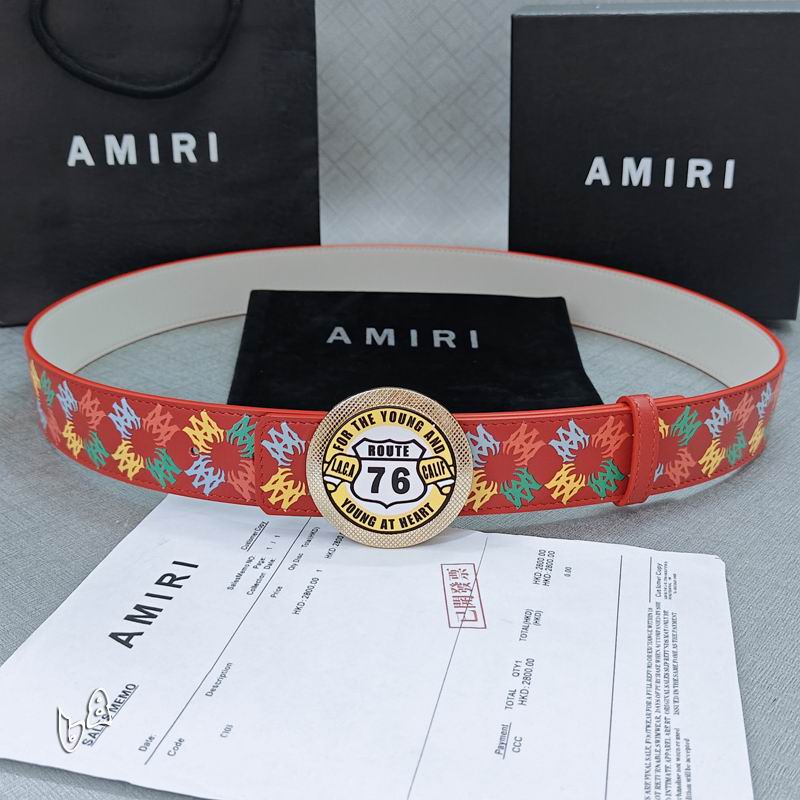 Amiri belt 38mmX90-125cm lb (18)