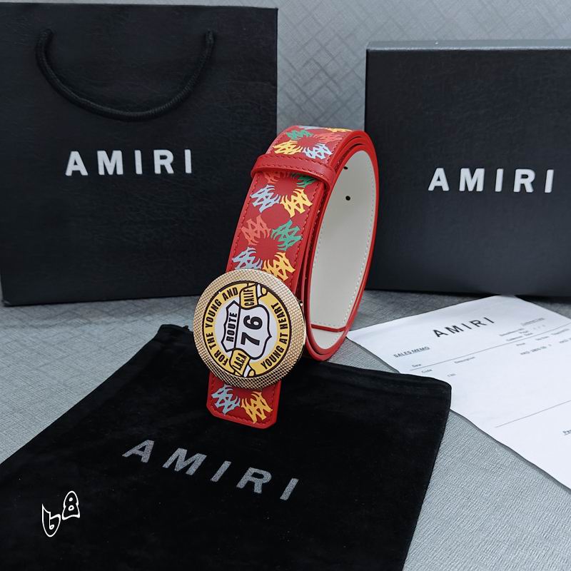 Amiri belt 38mmX90-125cm lb (19)