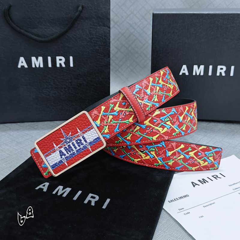 Amiri belt 38mmX90-125cm lb (20)