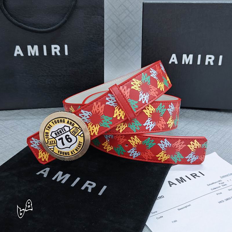 Amiri belt 38mmX90-125cm lb (20)