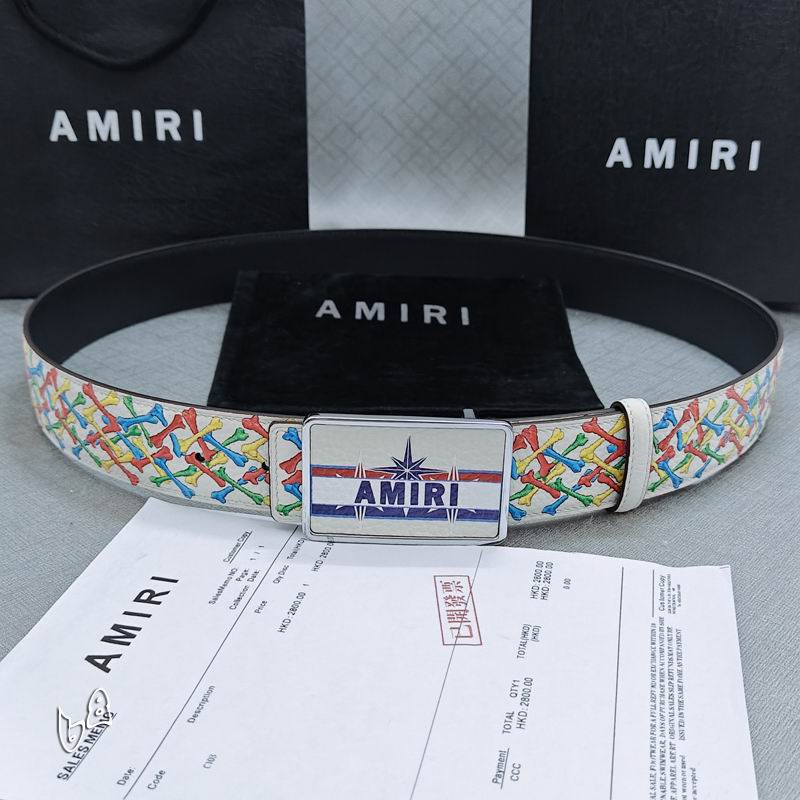 Amiri belt 38mmX90-125cm lb (21)