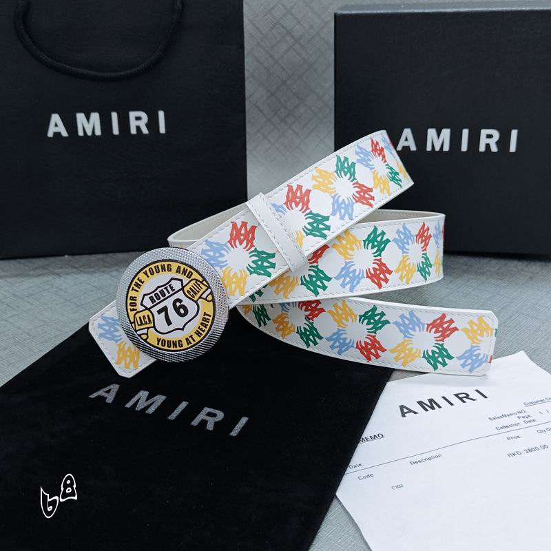Amiri belt 38mmX90-125cm lb (23)