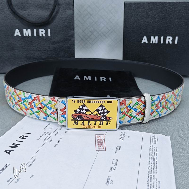 Amiri belt 38mmX90-125cm lb (24)