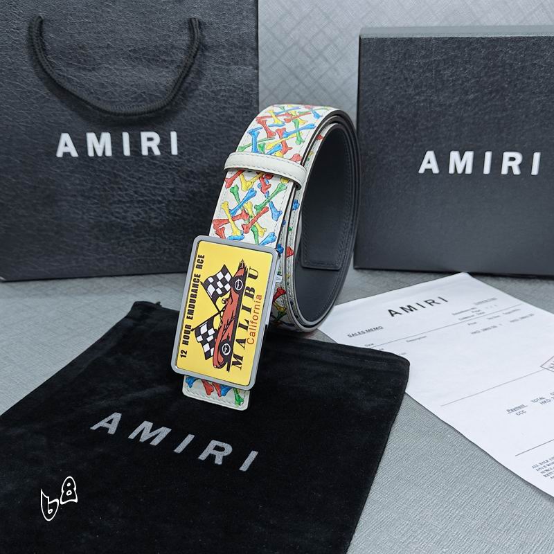Amiri belt 38mmX90-125cm lb (25)