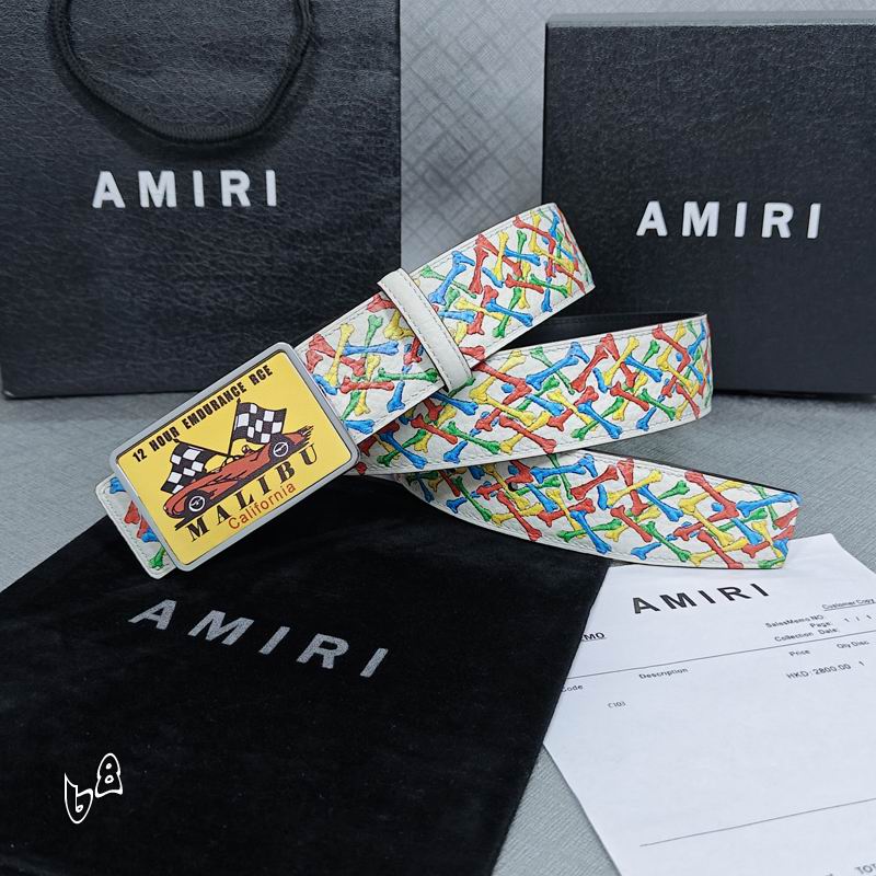 Amiri belt 38mmX90-125cm lb (26)