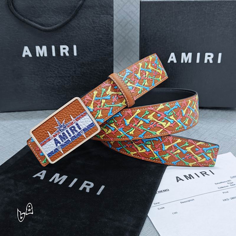 Amiri belt 38mmX90-125cm lb (26)