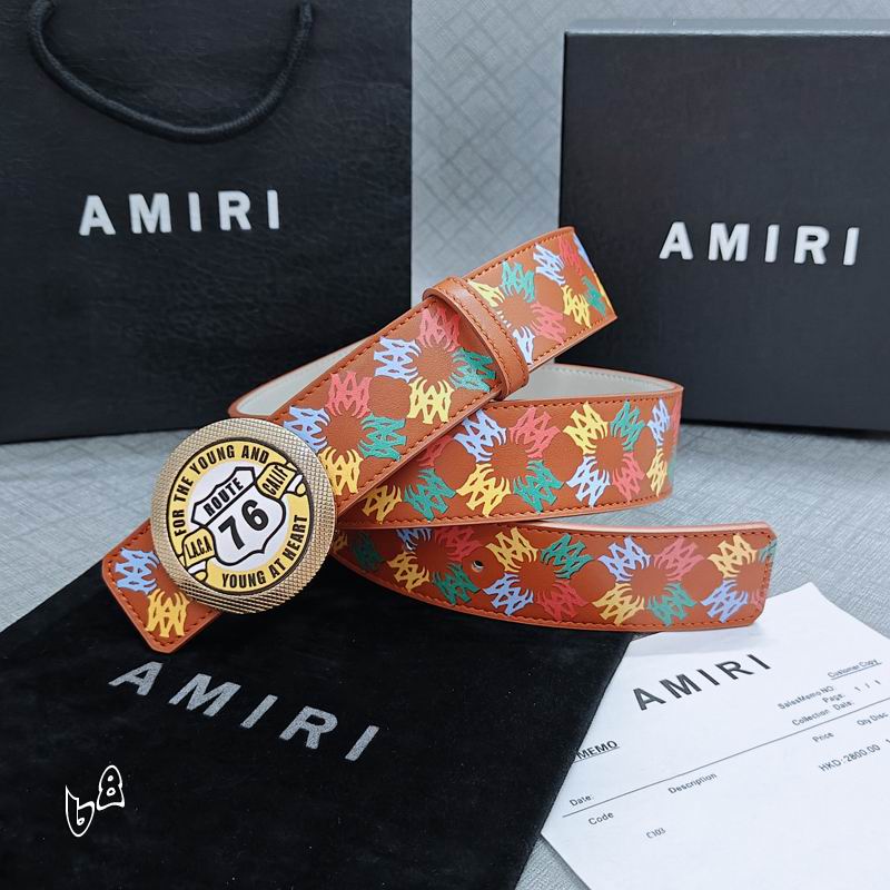 Amiri belt 38mmX90-125cm lb (26)