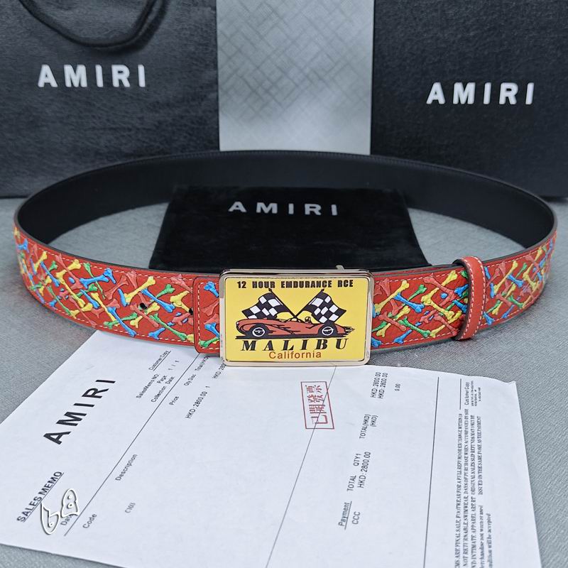 Amiri belt 38mmX90-125cm lb (27)