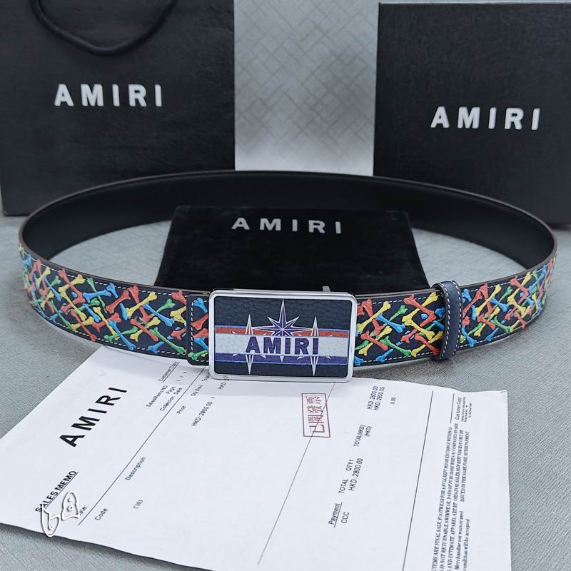 Amiri belt 38mmX90-125cm lb (27)